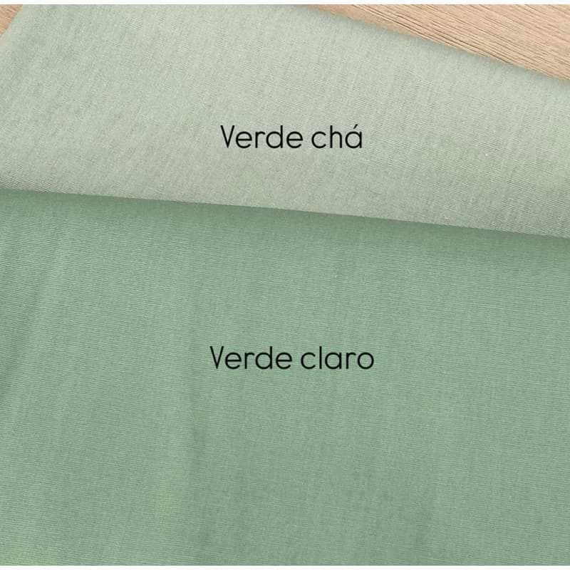 Tricoline liso 100% Algodão Verde - 0,25cm x 1,50mt