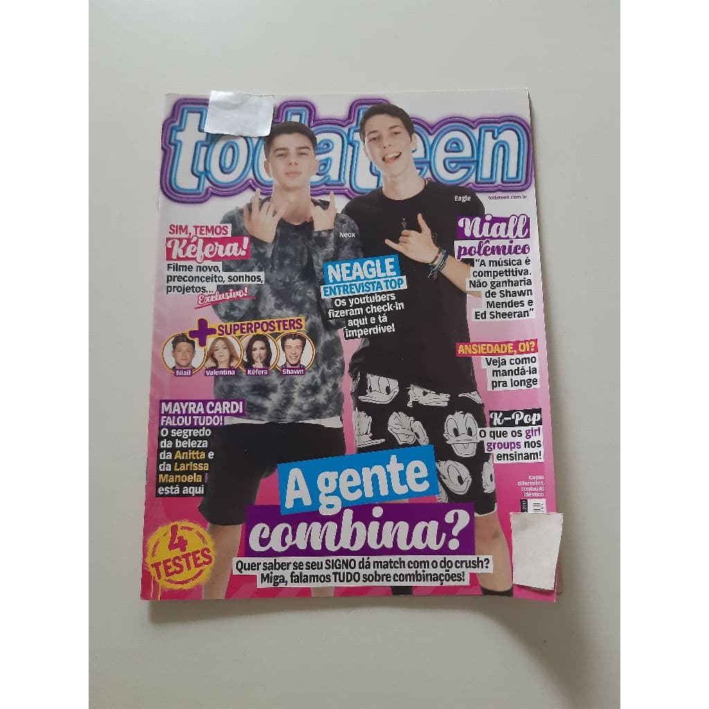 Revista Toda Teen 264 Neox Eagle Maira Cardi Ad18 (Usado)