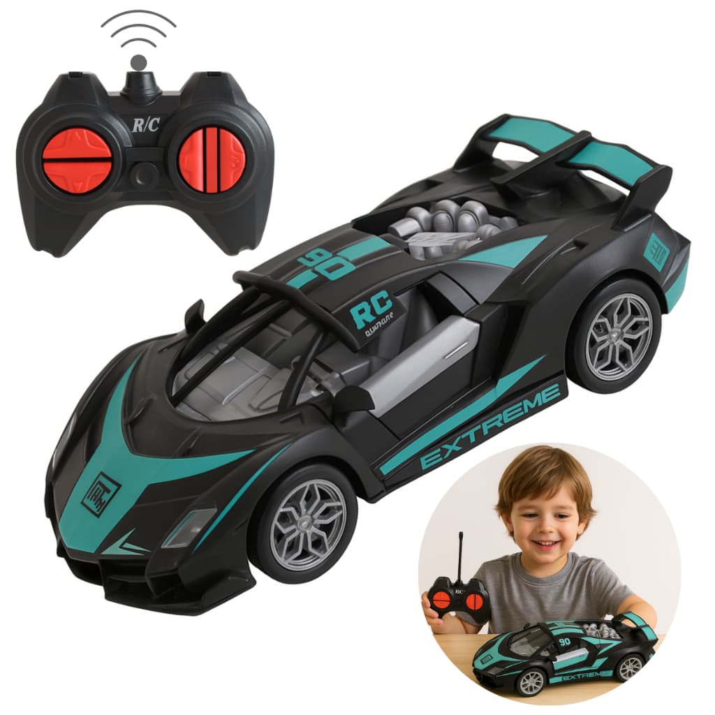 Carrinho Controle Remoto Infantil 7 Funções Esportivo Top