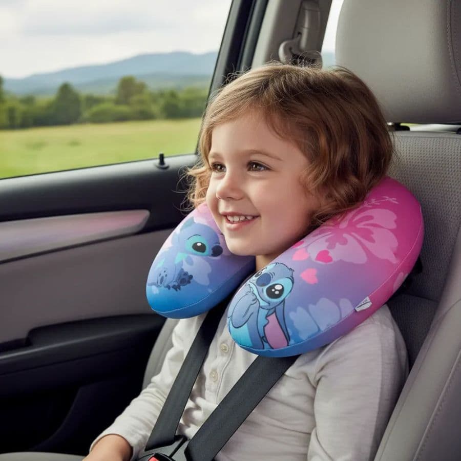 Travesseiro Luxos Protetor E Descanso Para Pescoço Viagens Leitura Lindos Várias Cores