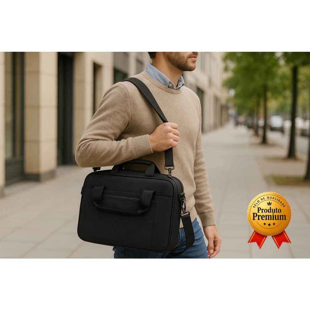 Mochila e Pasta para Notebook Slim Easy Life - Unisex