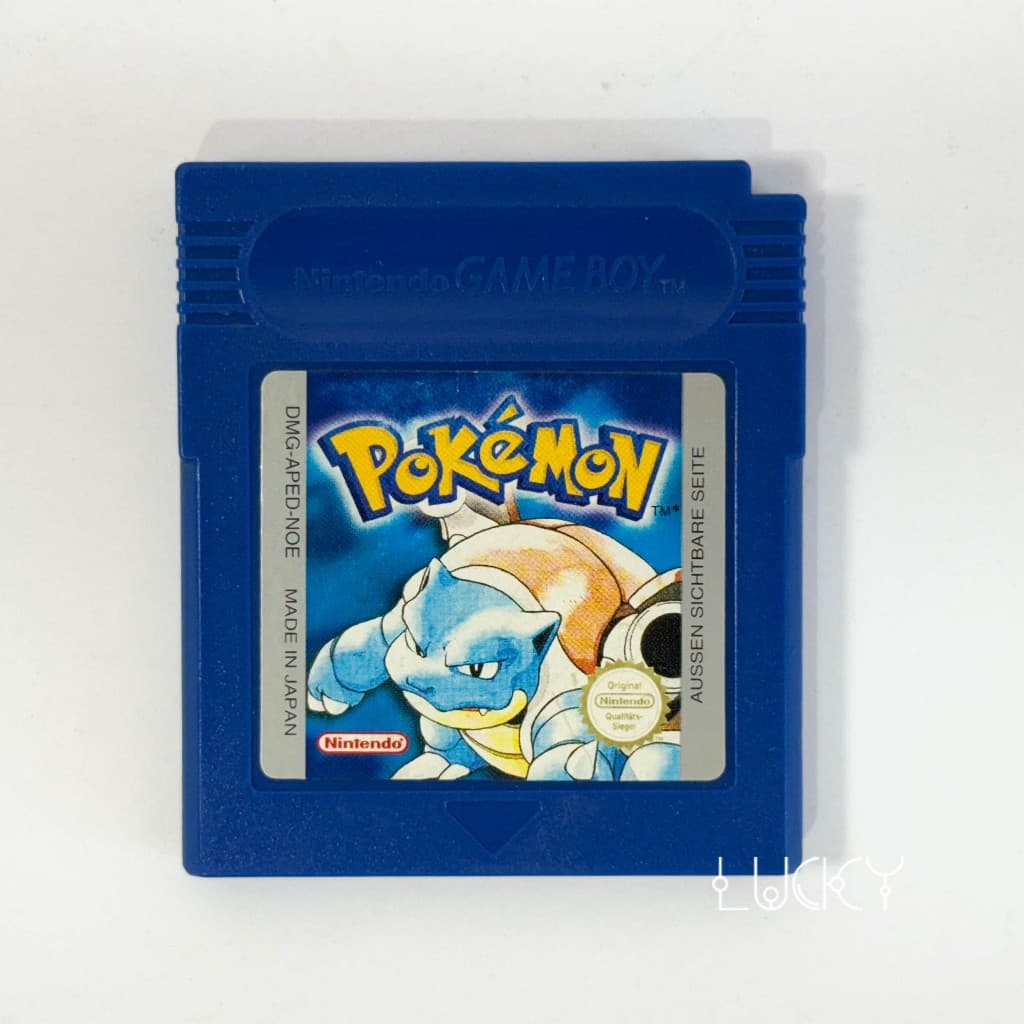 Pokemon Blue Gameboy Alemão (cartucho)