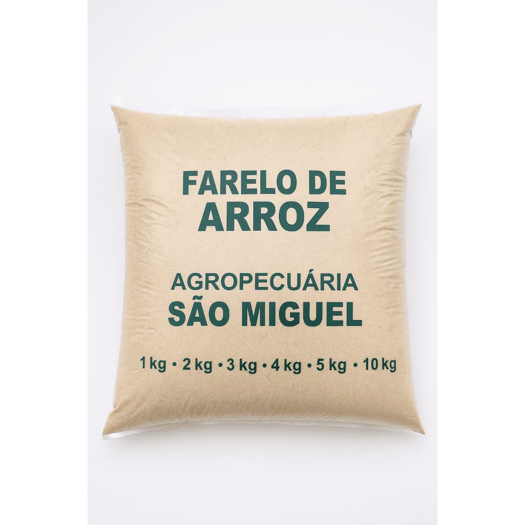 Farelo de Arroz Agranel Ideal Para Ceva e Massa de Pesca