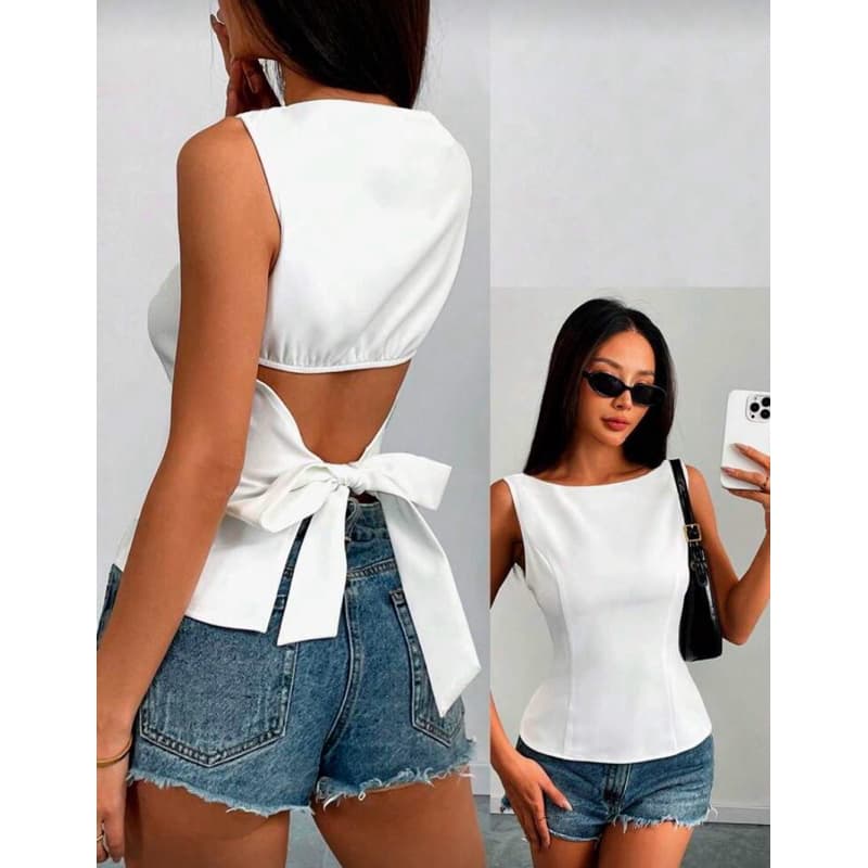 Blusa Margarida amarração|varias cores|Verão Casual|tendência e eleganteu