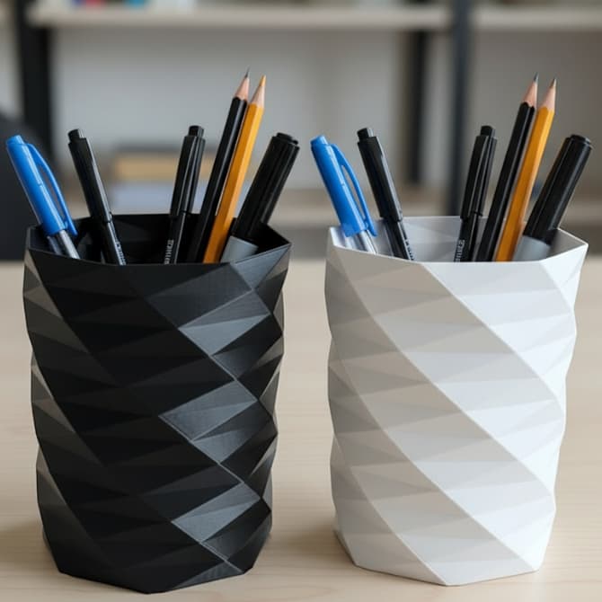 Porta Canetas Lápis Pinceis Treco Organizador – Moderno e Versátil