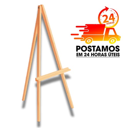 Cavalete Para Quadros Placas Formatura Batizado Casamento Entrega Full 90cm
