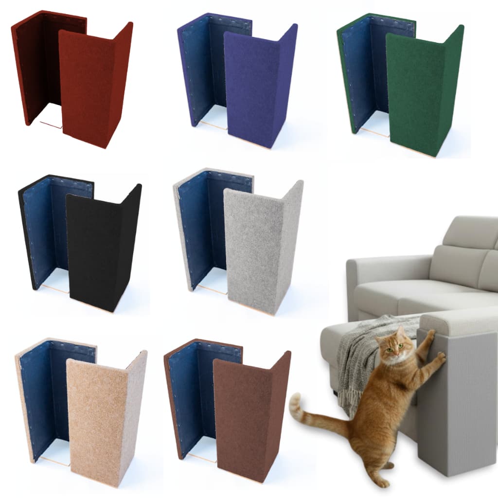 Arranhador Para Gatos 2pçs REFORÇADO Protetor De Sofá Para Gatos Arranhador de Gato Para Sofá