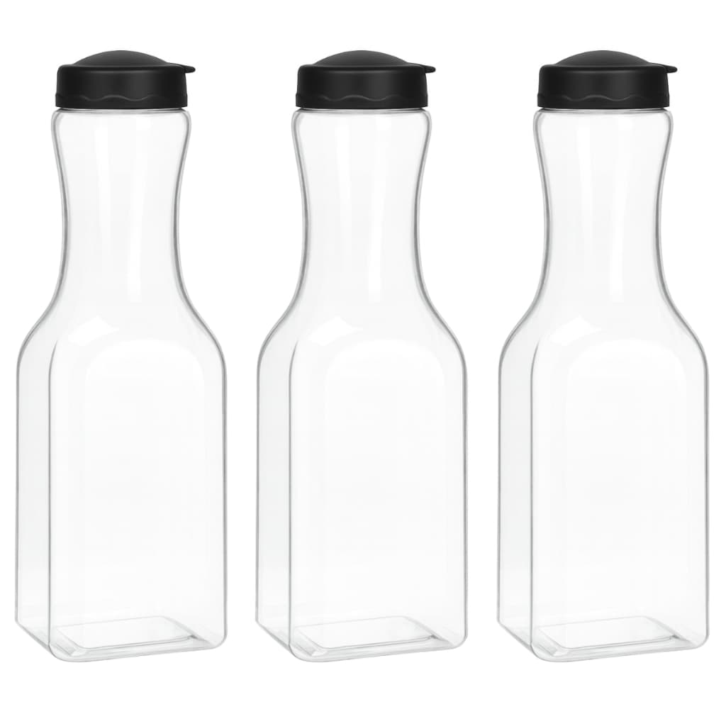 Kit 3 Jarra Garrafa Geladeira Água Suco Grande Moringa 1,8lt Pega Fácil