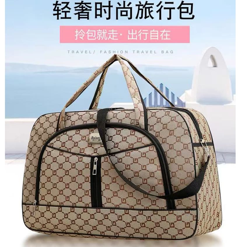 Mala de Mão Bolsa Feminina Masculino Sacola Grande de Viagem Lona Resistente prova d’água