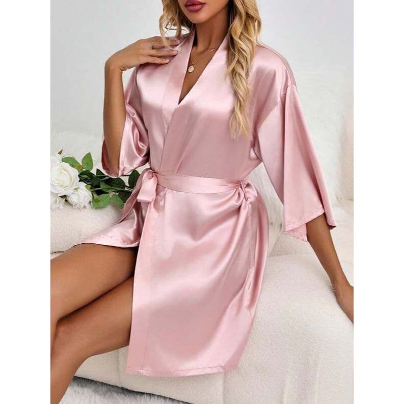 Robe de Cetim Feminino - Luxo e Conforto para Seu Dia a Dia