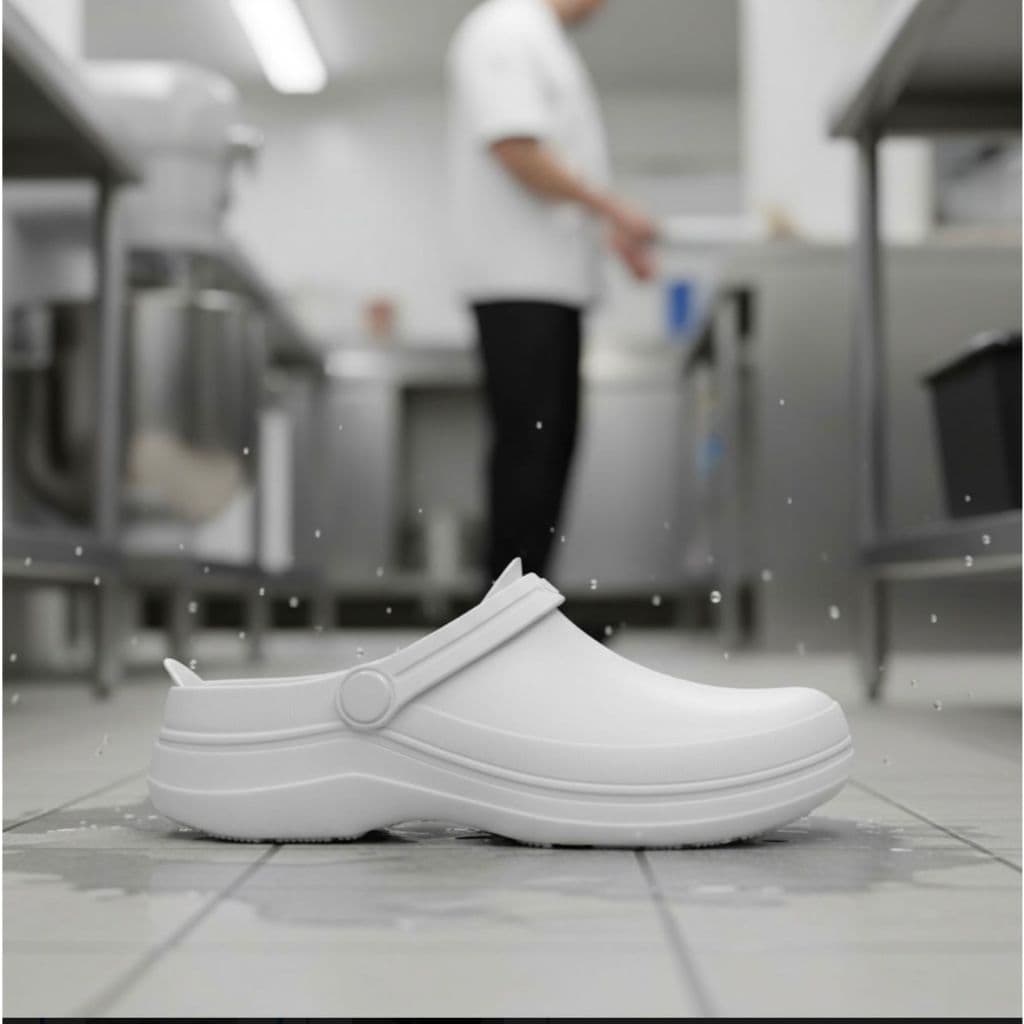 Sapato Ortopédico Boaonda Safe de Trabalho Borracha Enfermagem Cozinha Clinica Saúde Ideal para Uniforme