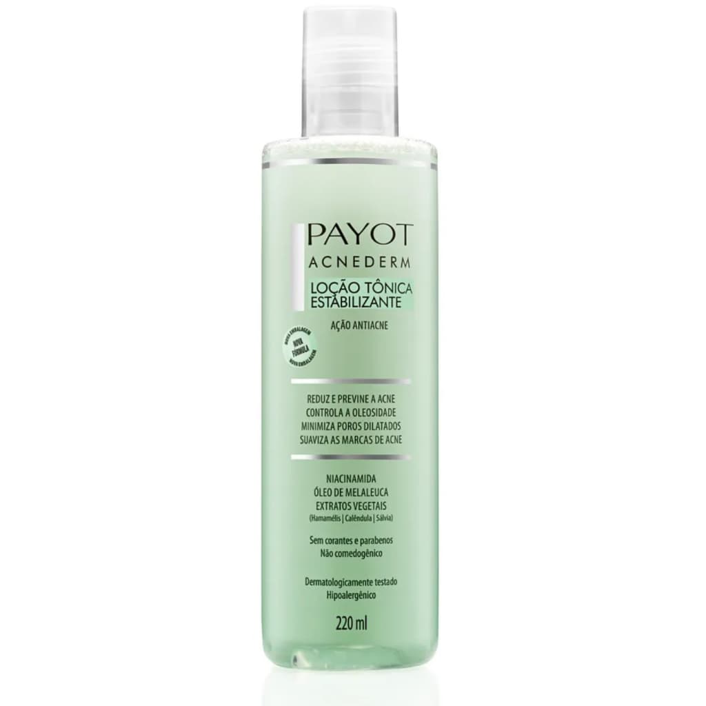Payot Acnederm Loção Tônica Estabilizante Facial 220ml