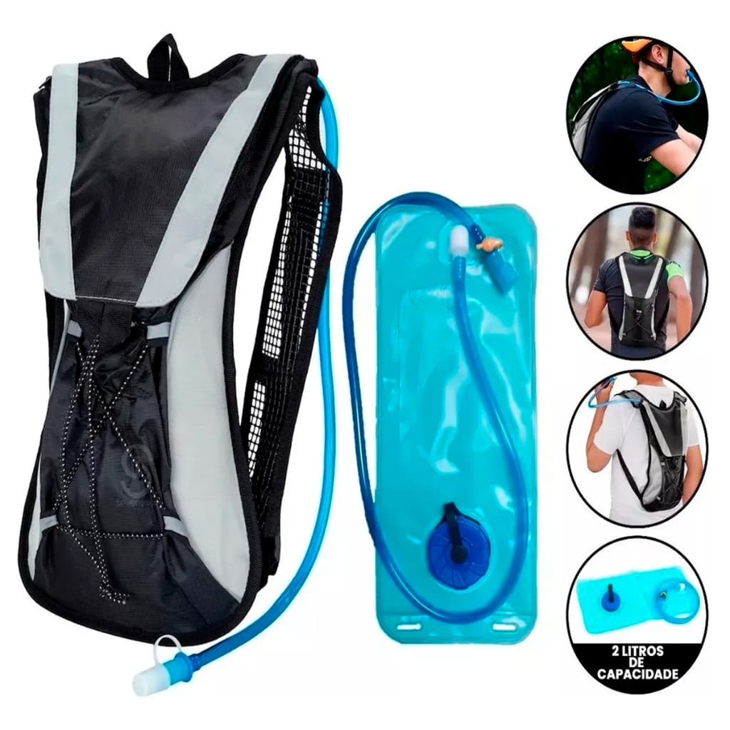 Mochila Hidratação bike Impermeável Camelback D Água Bike 2 Litro R-11