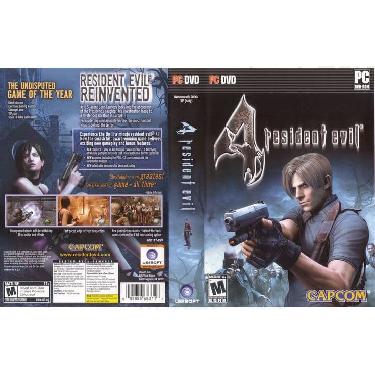 Resident Evil 4 para Pc pen driver