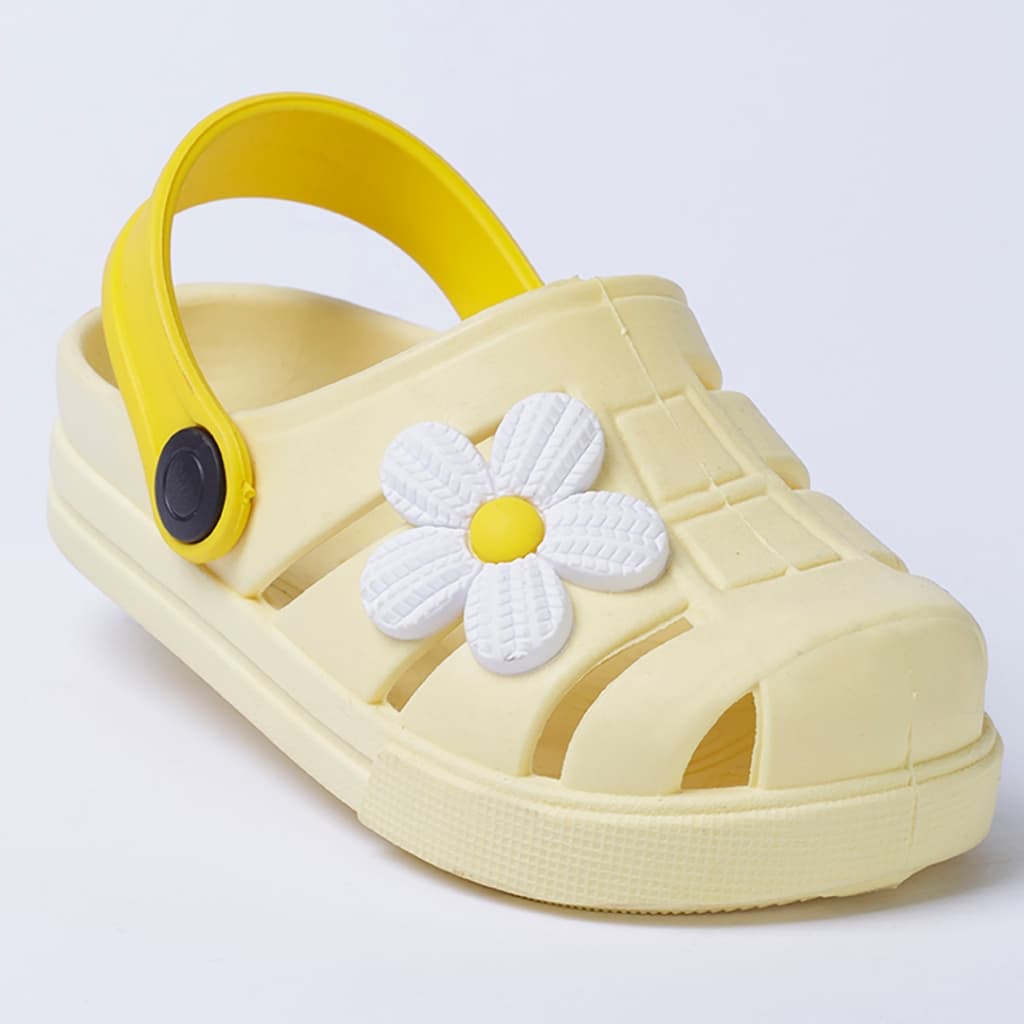 Sandália Infantil Feminina Papete Menina Florzinha Macia e Confortável Volta Às Aulas