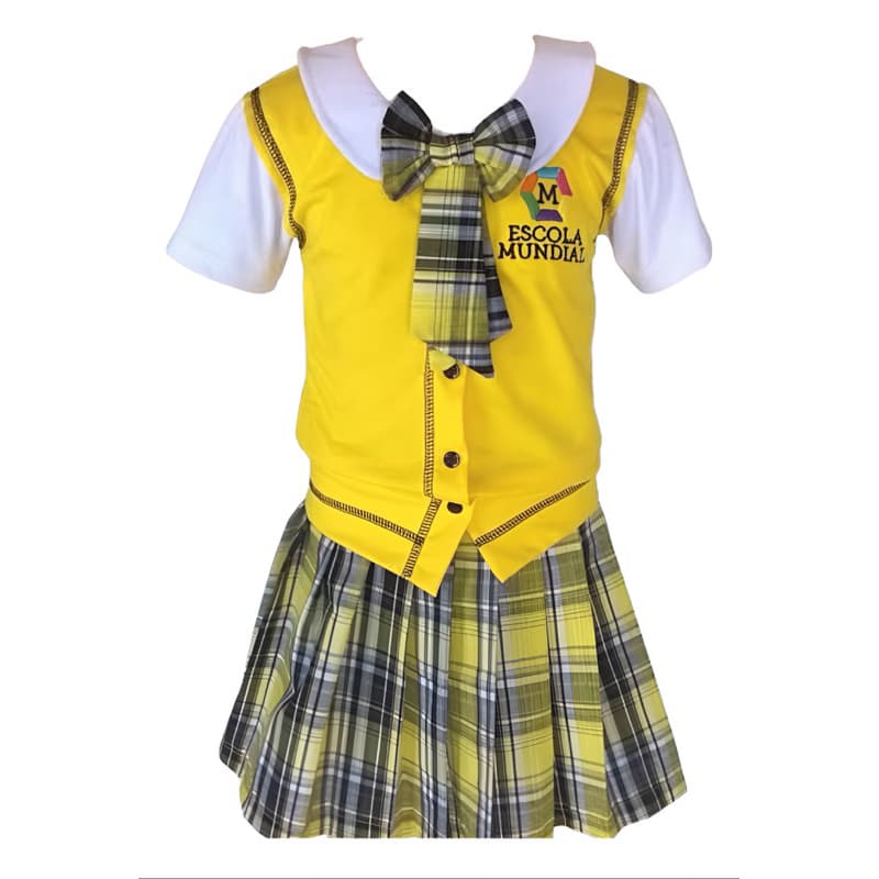 Fantasia Carrossel Infantil com colete