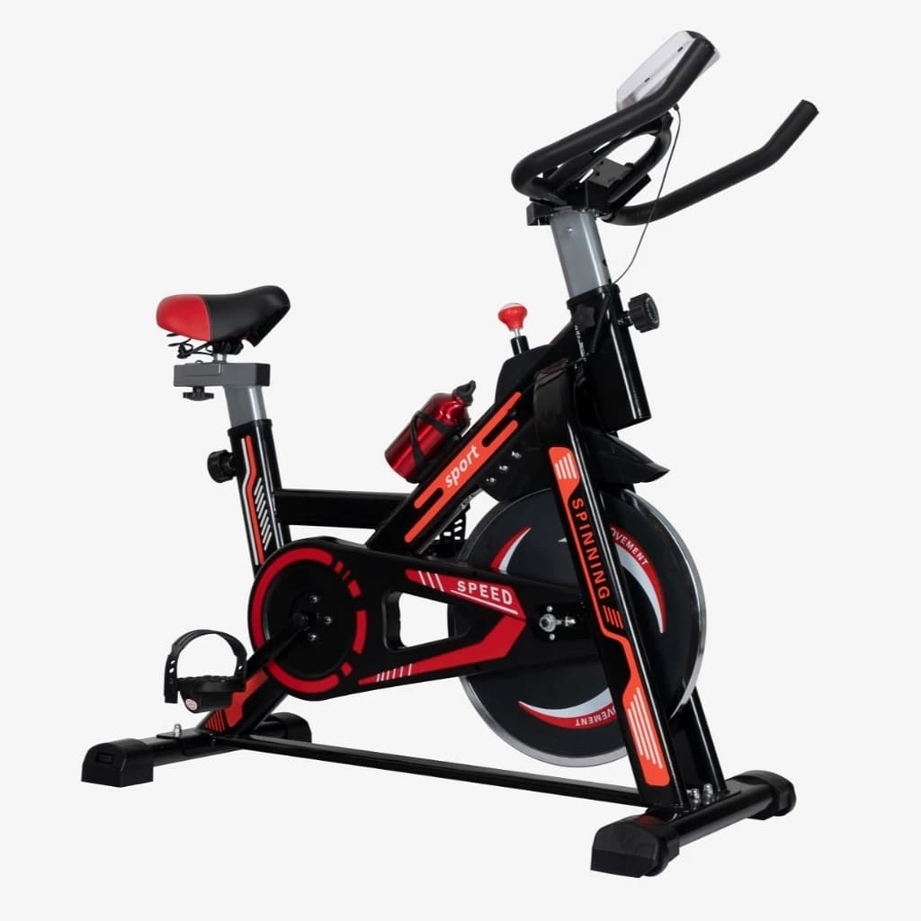 Bicicleta Spinning Ergométrica Para Exercícios Com Monitor Profissional Sport Suporta até 120kg