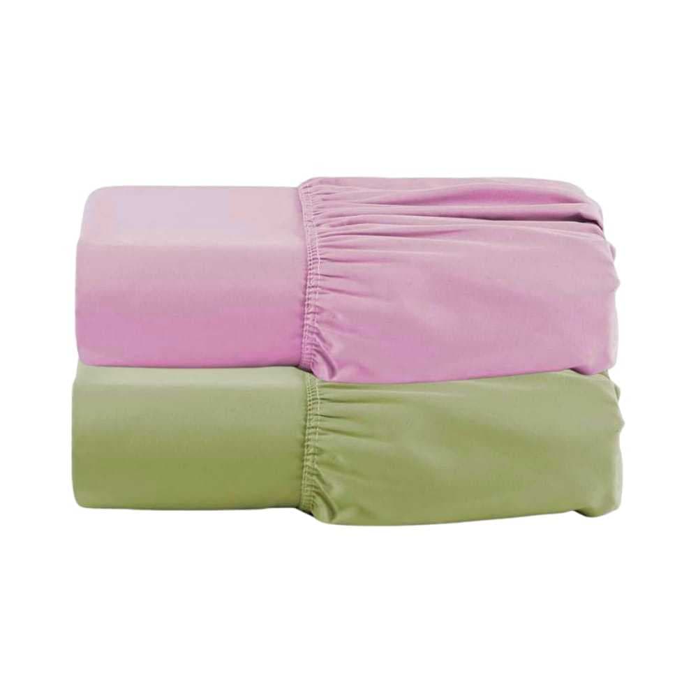 Kit 2 Lençol Avulso Berço Portátil Chiqueirinho Com Elástico Percal 400 fios