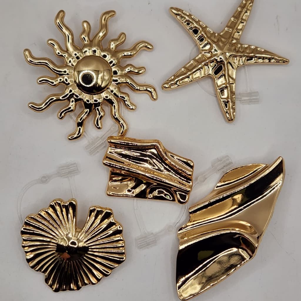 BROCHE PASSANTES ORAGANICA METAL PARA CINTO ROUPA BIQUINI MODA GERAL