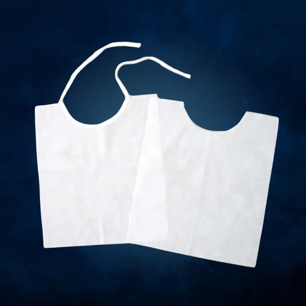 Babador Descartável Tnt 30g 50 Unidades