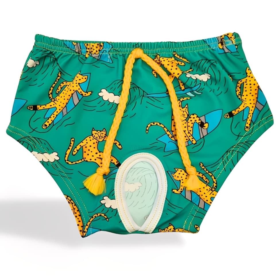 Sunga Pet 1 peça Cueca Cachorro Moda Praia Roupinha Cães Gatos Verão