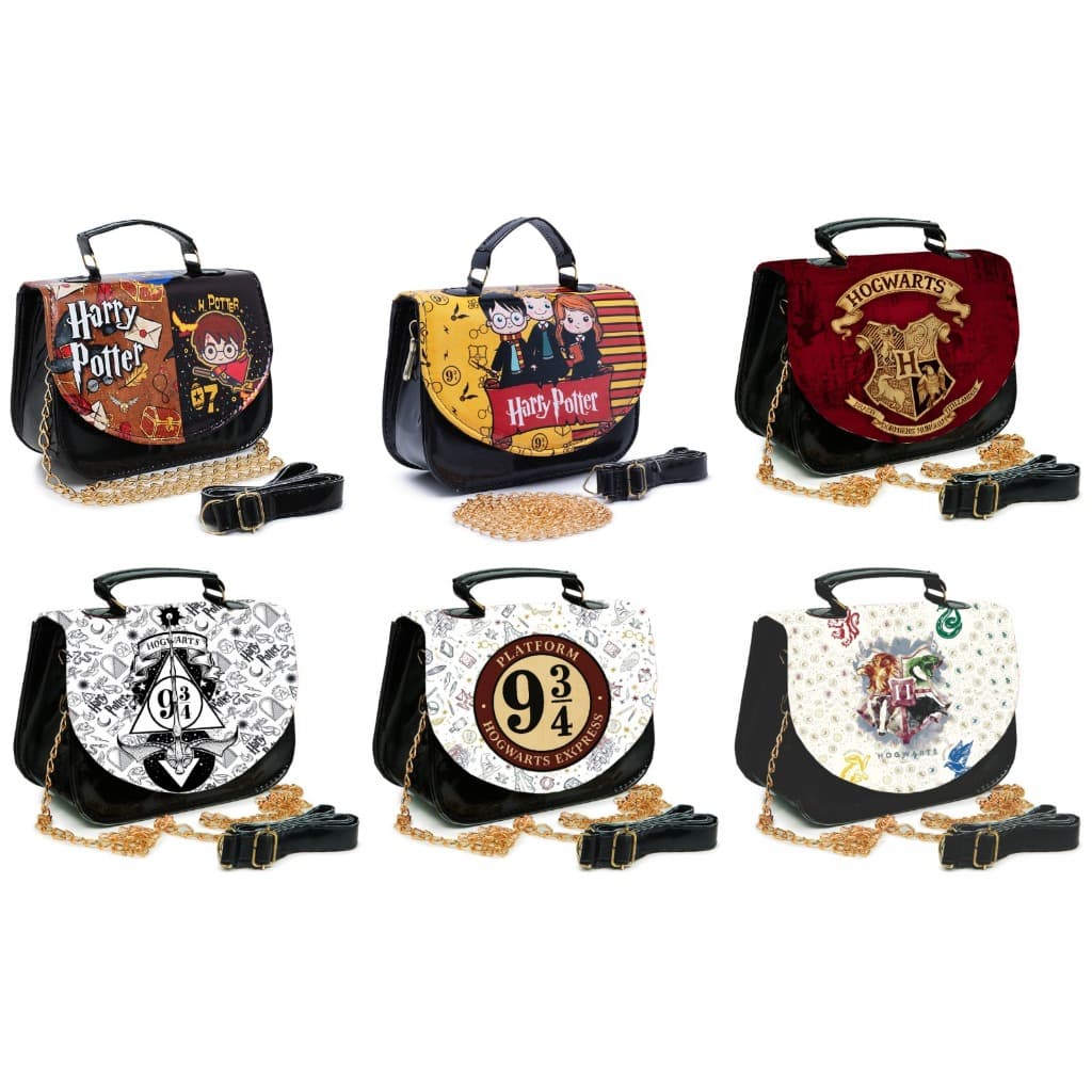 Bolsinha Luxo Maleta do Harry Potter / Escolha sua Estampa: