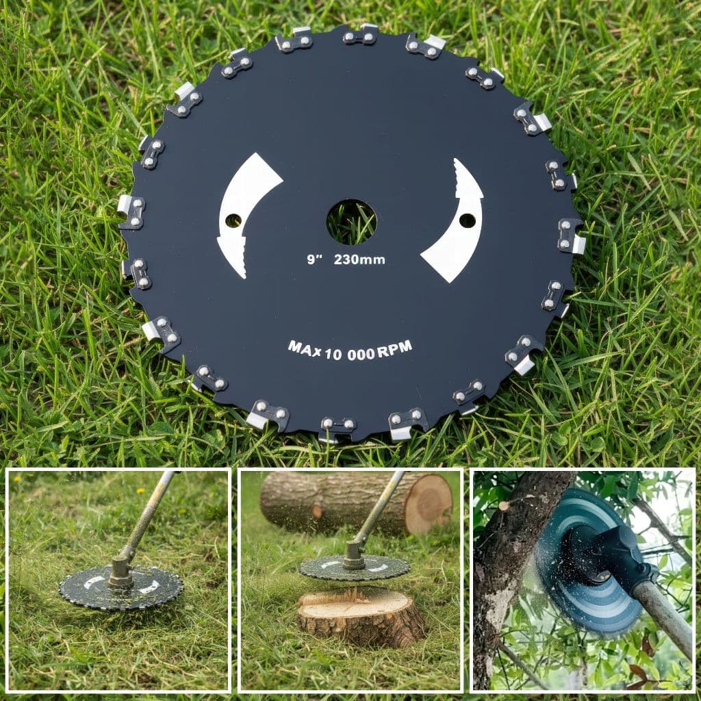 Disco Lamina Para Roçadeiras Stihl Fs160 220 290 Com Dente Motoserra Furo 20mm