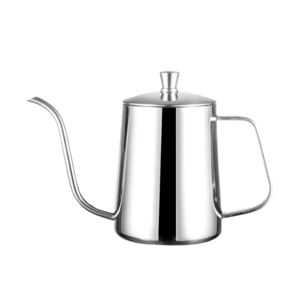 Chaleira Inox Bico De Ganso Jarra Cafeteira Barista 350ml