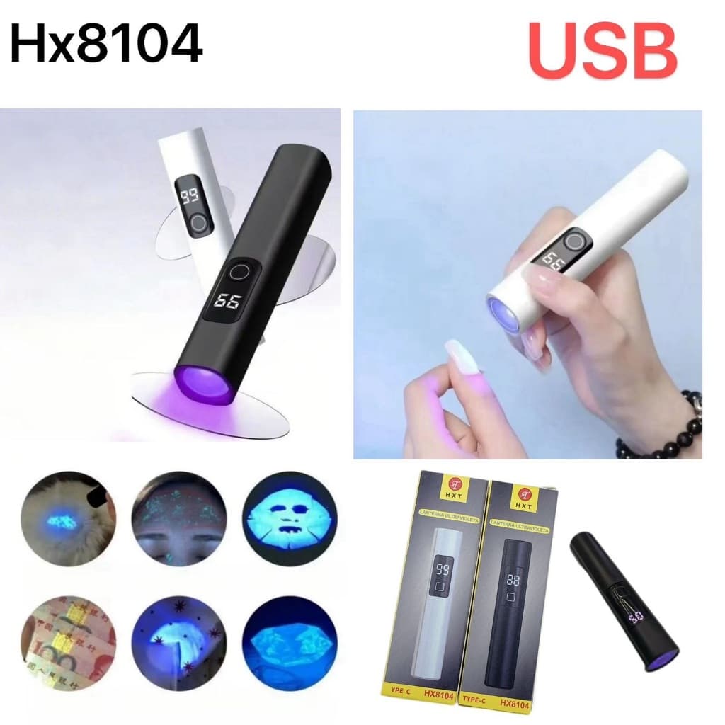 Nova luminária portátil para nail art 8104