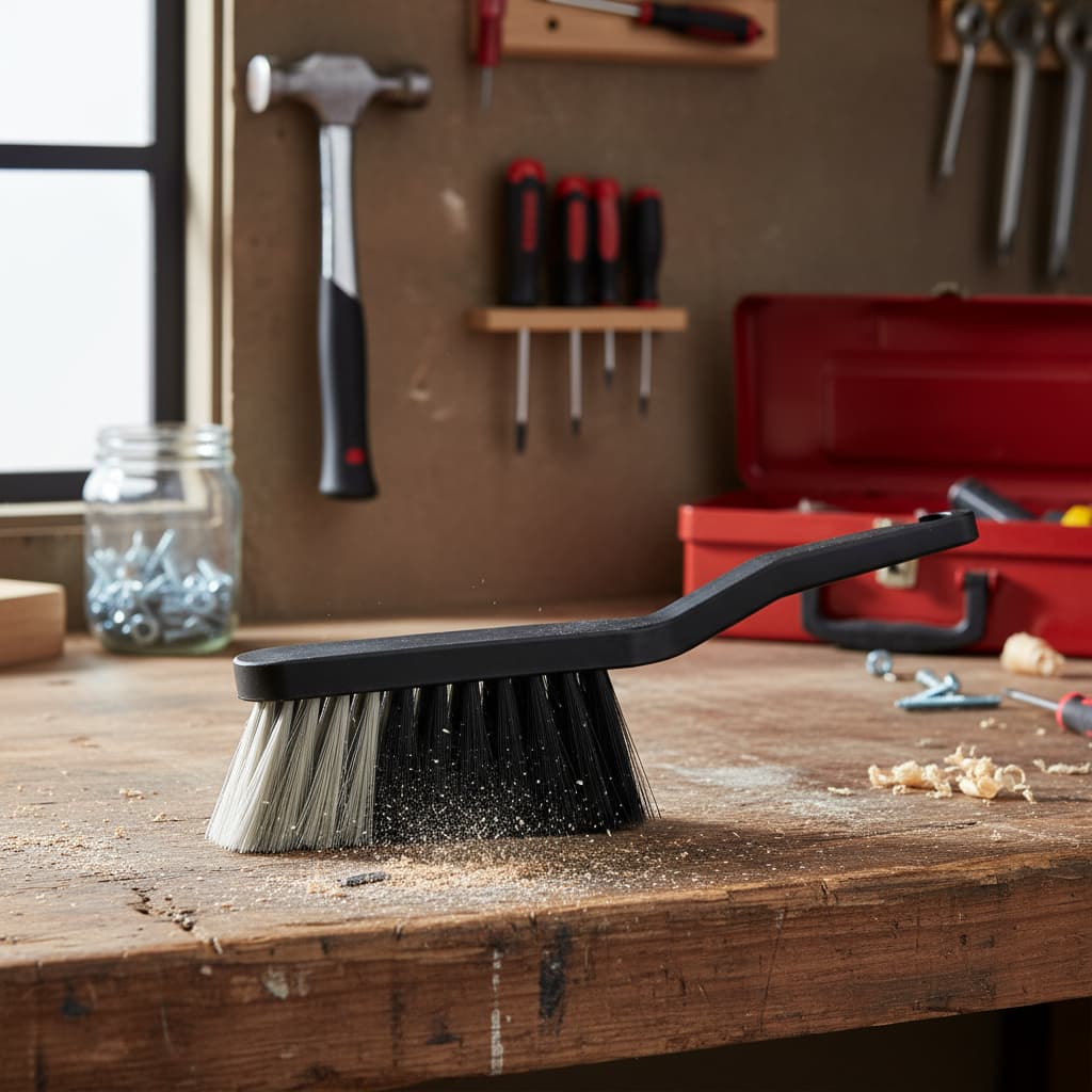 1 Escova Multiuso Limpeza Vassourinha de Mão Espanador de Pó Escova Sofá Mesa e Balcão Espanadeira