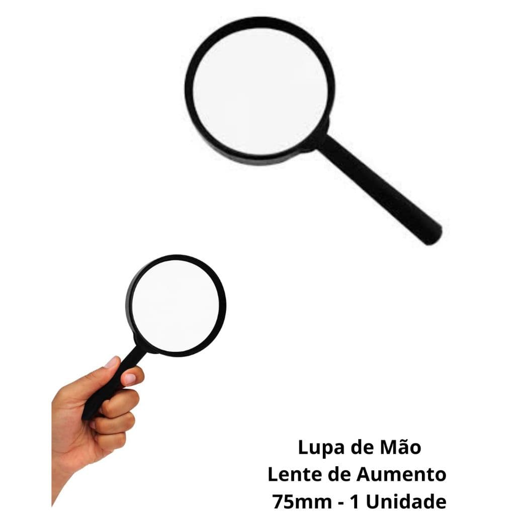 Lupa de Aumento Para Leitura Glass - Straight Shank/ATF 60mm  *SERA ENVIADO CONFORME O ESTOQUE*-MP