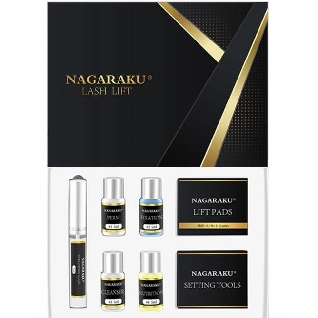 Kit NAGARAKU LASH LIFT Permanente Cílios Brow Lamination