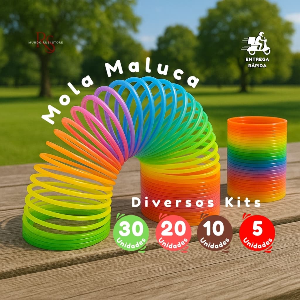 30 - 20 - 10 - 5 Mola Maluca Colorida Brinquedo Menina Menino Festa Junina Prendas Presente ENVIO IMEDIATO