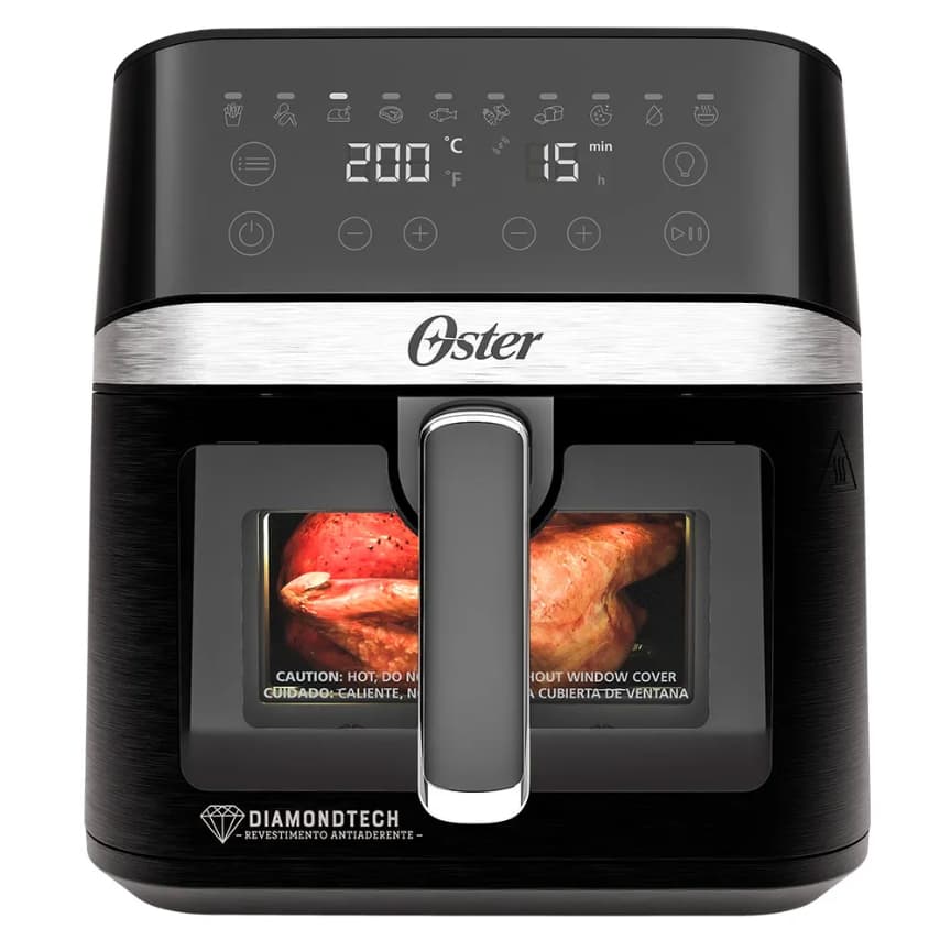Fritadeira Diamondtech Oster 6L Visor Transparente 220V