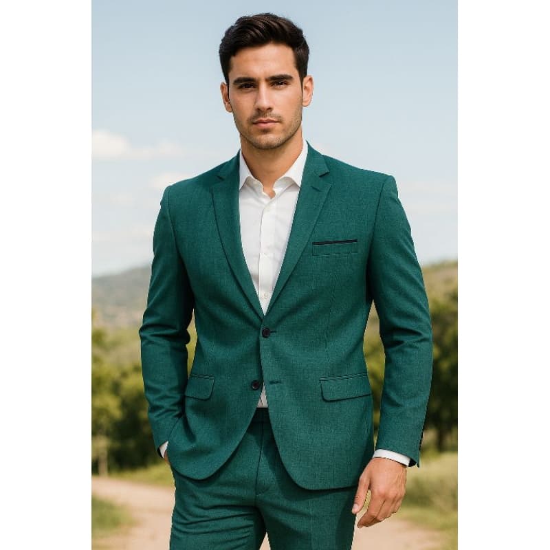 Terno Slim Masculino Microfibra Completo + Cores * Não é Transparente*