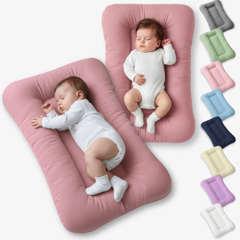 Ninho Redutor Casulinho de Berço Recém Nascido Menino Menina Sensorial 100% algodão Extra Macio