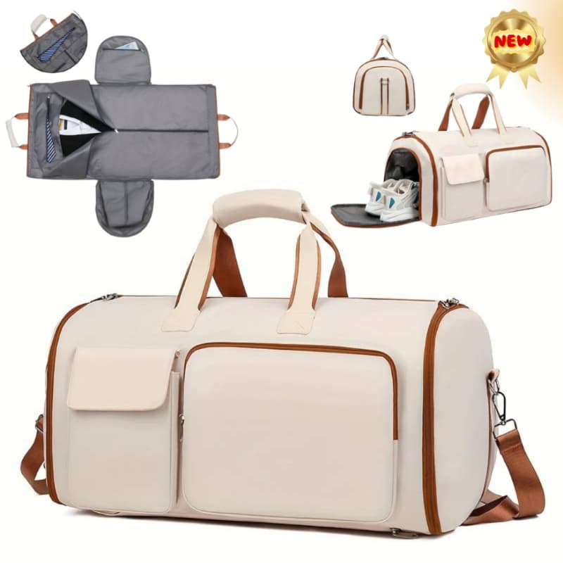 Bolsa e Mala de Viagem Organizadora e Mochila Grande 2 em 1 Dobrável Leve Impermeável Multiuso