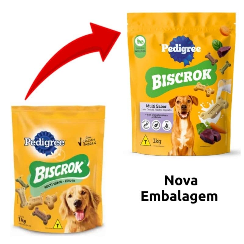 BISCROK RACAS MÉDIA Mult 1KG Kit 01-02 ou 03 und