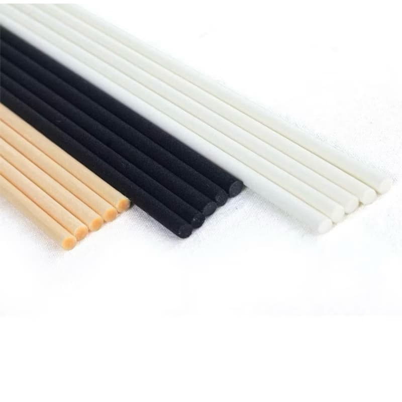 Vareta Fibra de Algodão Branca Preta Bege 25cm Para Difusor de Ambiente Exala Mais