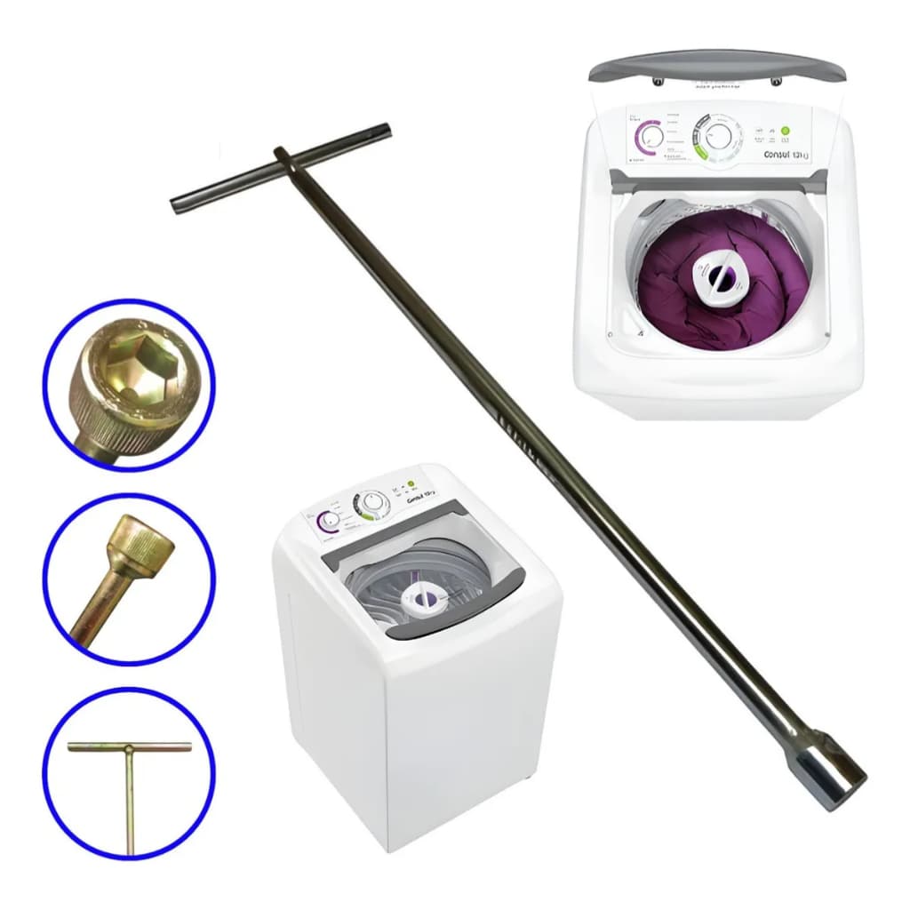 Chave T 10mm Longa 62cm para Agitador Electrolux