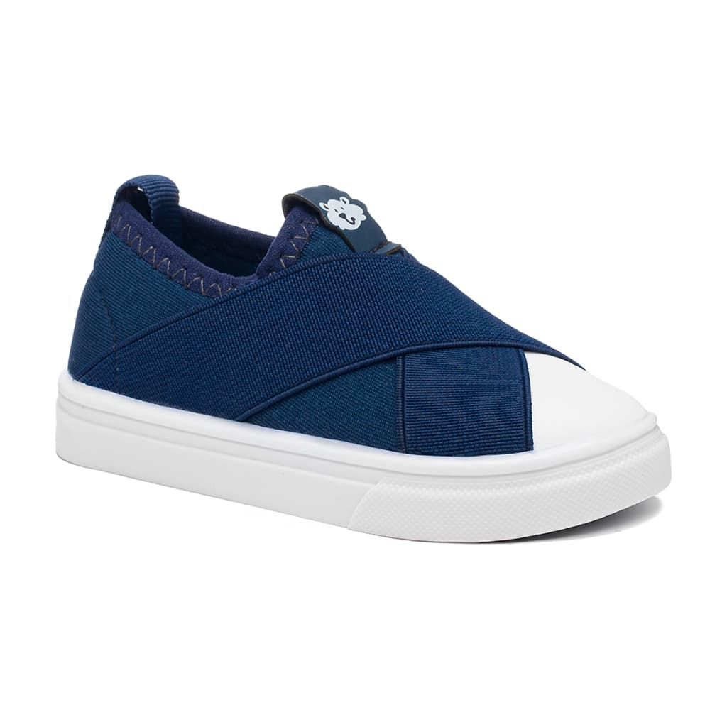 Tenis Infantil Masculino e Feminino Unissex Casual Slip On Menino Funfy 220A Calce Facil Masculino