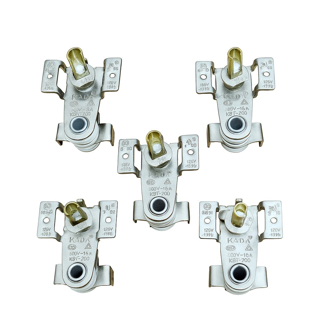 5 Unidades Termostato Lamina Forno Elétrico 250v 16a