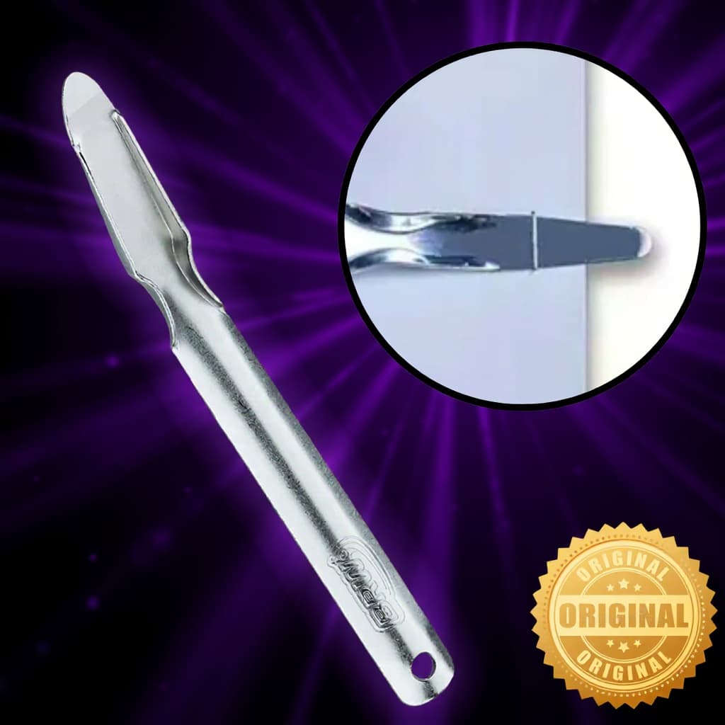 Kit 1/2/3 Extrator de Grampos Espátula Office: Praticidade e Segurança Sem Danos Adeus Unhas