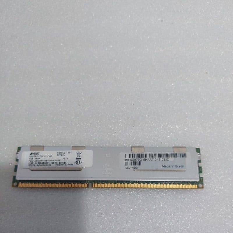 Memória SMART para SERVIDORES 4GB DDR3 ECC 1333MHz PC3-10600R