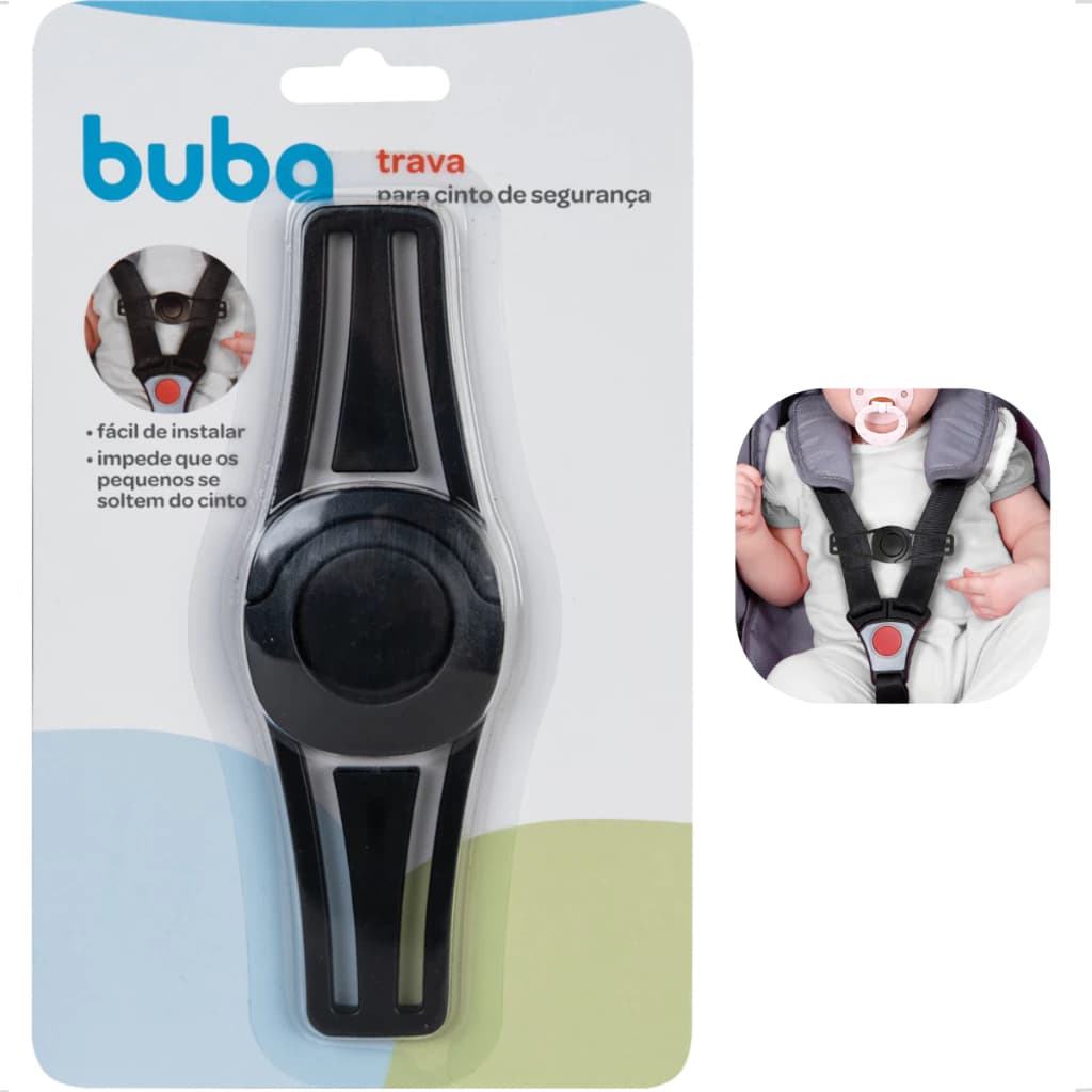 Trava para Cinto de Segurança Cadeirinha Bebê Conforto Buba