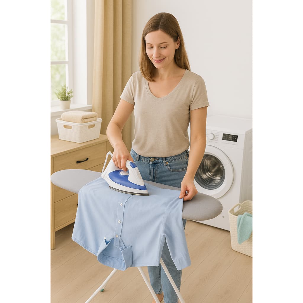 Tábua de Passar Roupa Com Tecido Térmico Mesa de Passar