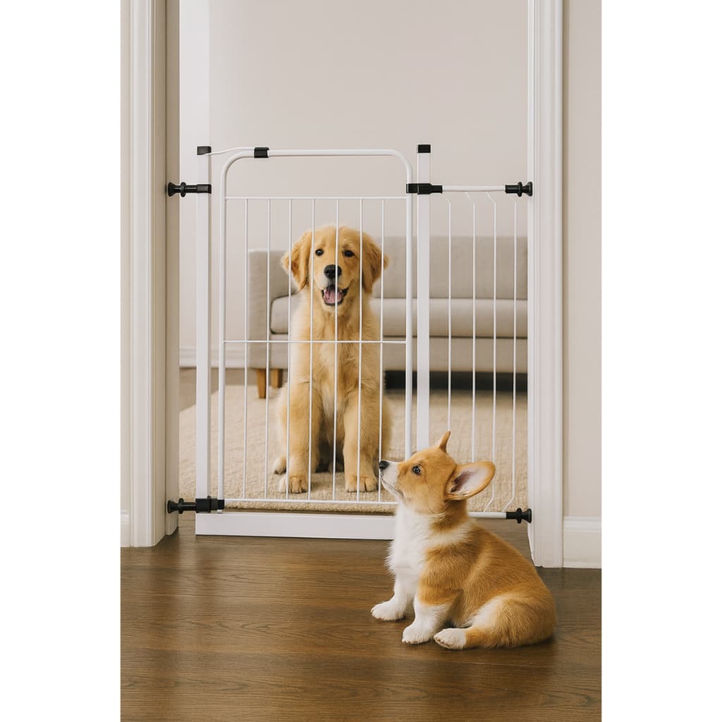 Grade Portão Pet de Proteção 69 a 74 / 89 a 94 Cachorro Cães Promoção Envio Imediato