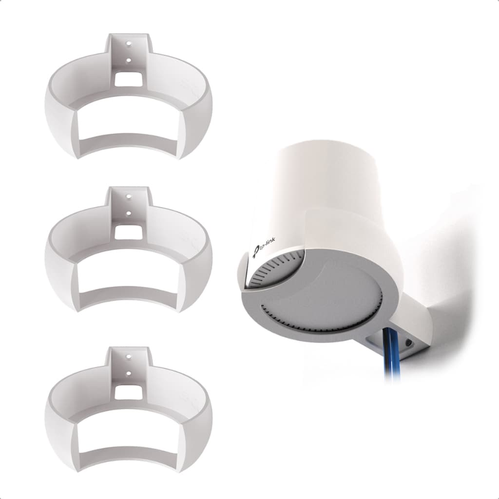 Kit 3 Suportes Parede Roteador Tp-link Deco Mesh X20 X50 X60
