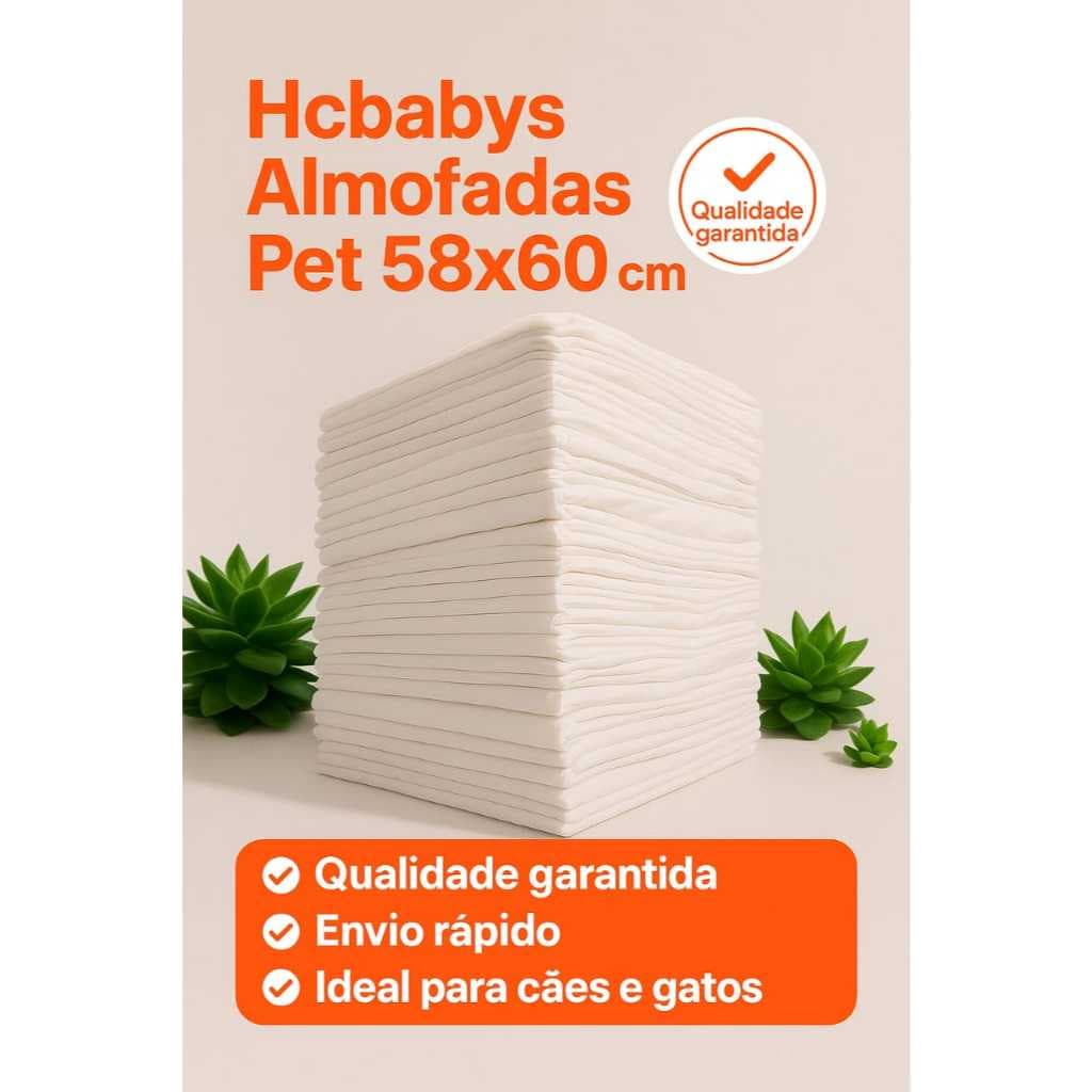 TAPETE PET 58X60 HCBABYS (30 UNIDADES)