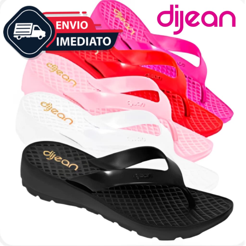 Tamanco Chinelo Feminino Sandália Anabela Dijean Tratorado Para Esporão Ortopédico Confortável